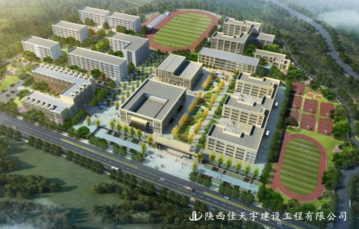 陜西區域延安北大陽光教育小鎮項目DK1二次機電總承包工程